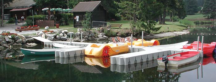 Floating Dock planter